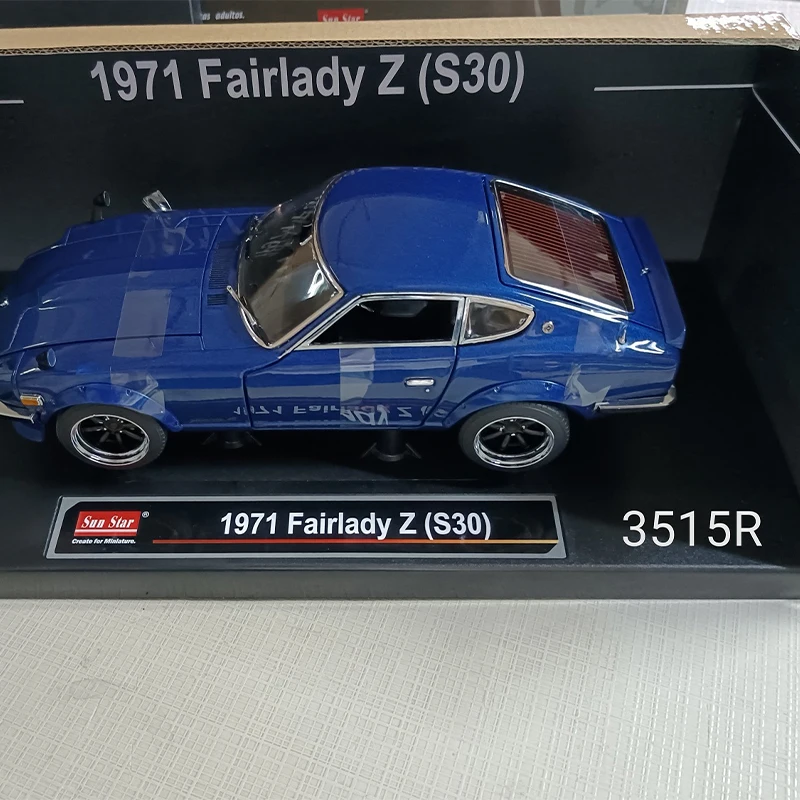 SunStar 1/18 Scale 1971 Fairlady Z Diecast Model 4 SunStar 1/18 Scale 1971 Fairlady Z Diecast Model - Image 4