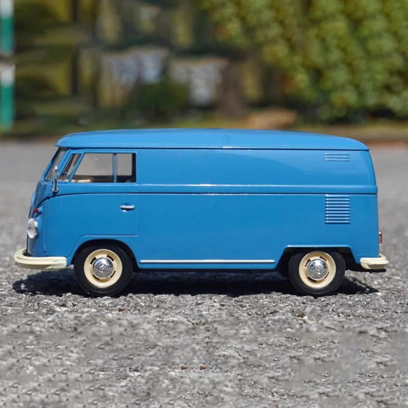 Vintage Blue 1963 VW T1 Bus Model 2 Vintage Blue 1963 VW T1 Bus Model - Image 2