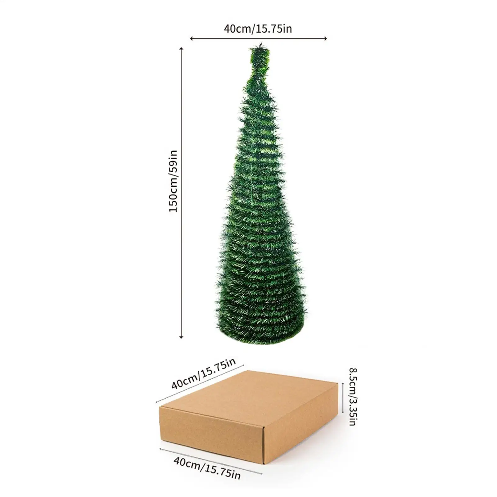 Realistic Foldable Christmas Tree 150cm 6 Realistic Foldable Christmas Tree 150cm - Image 6