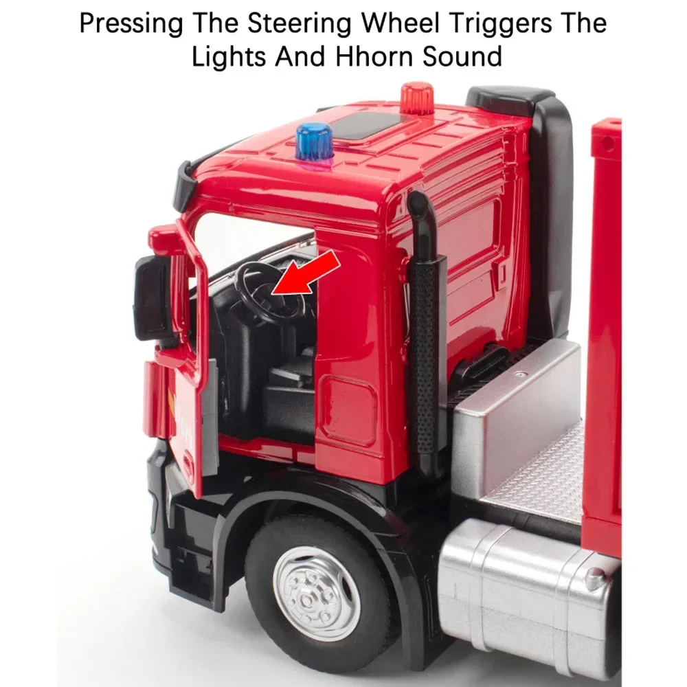 Vibrant 1:24 Scale Diecast Transport Truck 5 Vibrant 1:24 Scale Diecast Transport Truck - Image 5