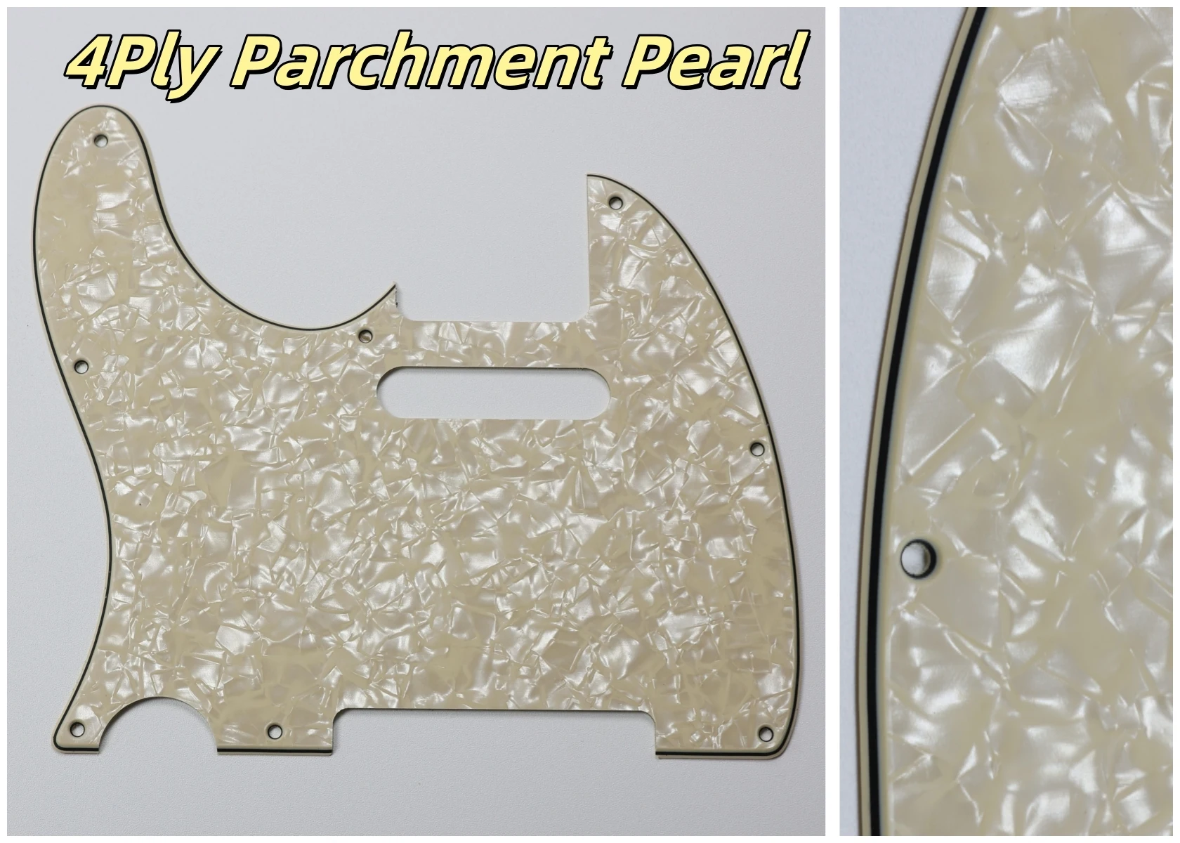 Left-Handed Telecaster Pickguard 3-Ply/4-Ply Options 23 Left-Handed Telecaster Pickguard 3-Ply/4-Ply Options - Image 23