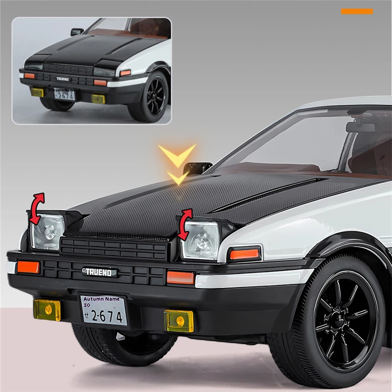 Initial D AE86 1:18 Diecast Model with Sound 3 Initial D AE86 1:18 Diecast Model with Sound - Image 3