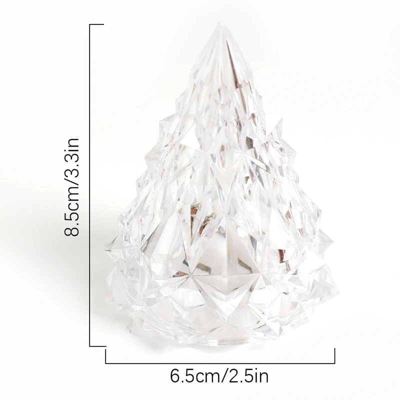 Flameless LED Christmas Tree Candles Set 6 Flameless LED Christmas Tree Candles Set - Image 6