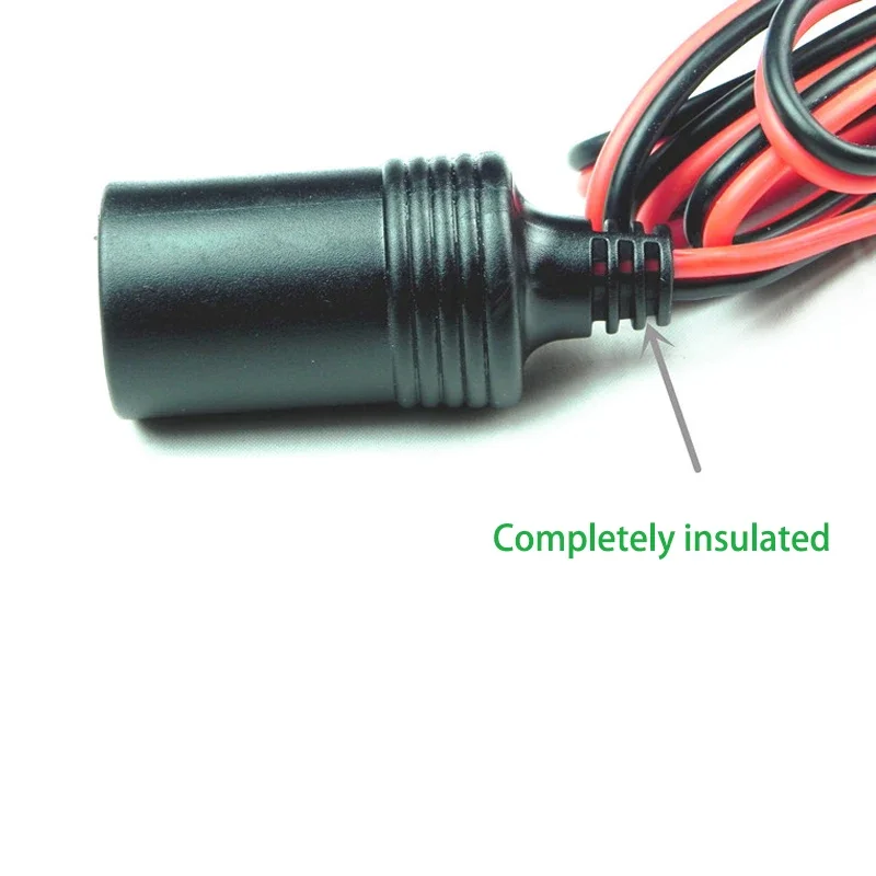 12V Battery Clip-On Cigarette Lighter Adapter 3 12V Battery Clip-On Cigarette Lighter Adapter - Image 3