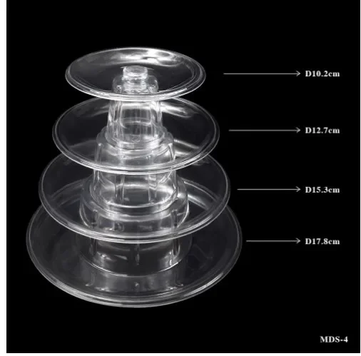 6-Tier Clear Cake Display Stand for Desserts 7 6-Tier Clear Cake Display Stand for Desserts - Image 7
