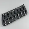 7-String Multi-Scale Guitar Bridge in Black