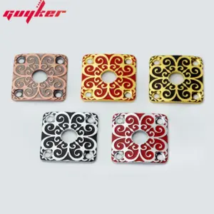 Stainless Steel Jack Plate for Guitars and Basses 21 Sccb4aa6489f4444285ece4fdd64dec88R