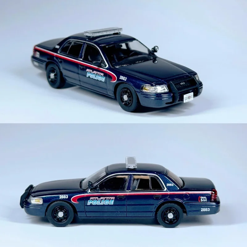 Detailed 1/64 Scale Police Car Model Set 1 Detailed 1/64 Scale Police Car Model Set