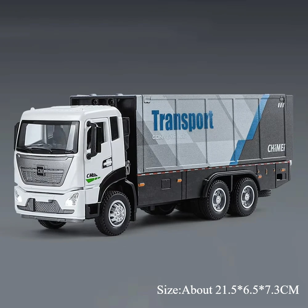 1:32 Scale Alloy Container Truck with Sound 9 1:32 Scale Alloy Container Truck with Sound - Image 9