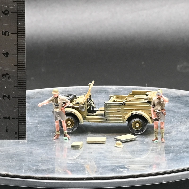 Vintage Military Off-Road Truck Model 1:72 2 Vintage Military Off-Road Truck Model 1:72 - Image 2