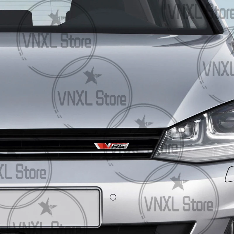 Skoda VRS Grille Emblem 3D Metal Badge 4 Skoda VRS Grille Emblem 3D Metal Badge - Image 4