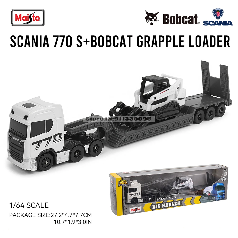 Scania 770 S Volvo Forklift Transport Model 4 Scania 770 S Volvo Forklift Transport Model - Image 4