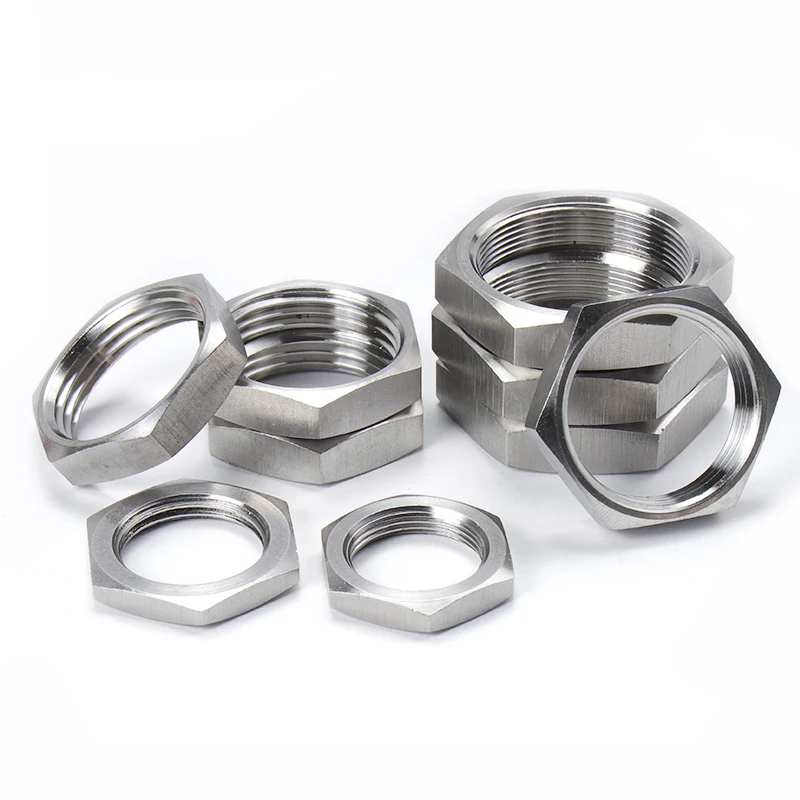 Stainless Steel BSP Lock Nut 1/8" to 4" 4 Stainless Steel BSP Lock Nut 1/8" to 4" - Image 4