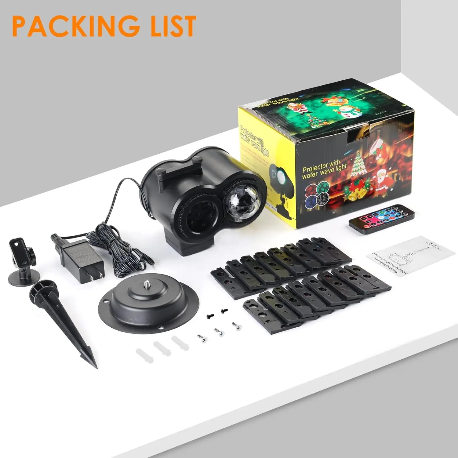 Outdoor Holiday Projector with RGBW Ocean Waves 7 Outdoor Holiday Projector with RGBW Ocean Waves - Image 7