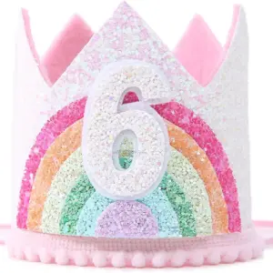 Kids Birthday Crown with Cartoon Animal Designs 19 Scfa6fe0a26e74ffc9dd7d9b7e6d73128M