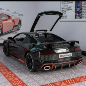 Neon Green Audi R8 V10 Plus Model 1:24 Scale 11 Scfe78fbc352f40b48c6c6e8194704062t