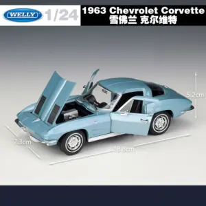 1963 Chevrolet Corvette Diecast Model 1:24 Scale 10 Scffdf14683ef415fad00cb622d5be036A