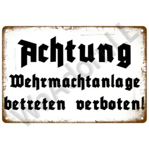 Vintage Metal Sign 20 x 30 cm Customizable 39 Sd056ab6febda46f79ce5848acf196e1dC