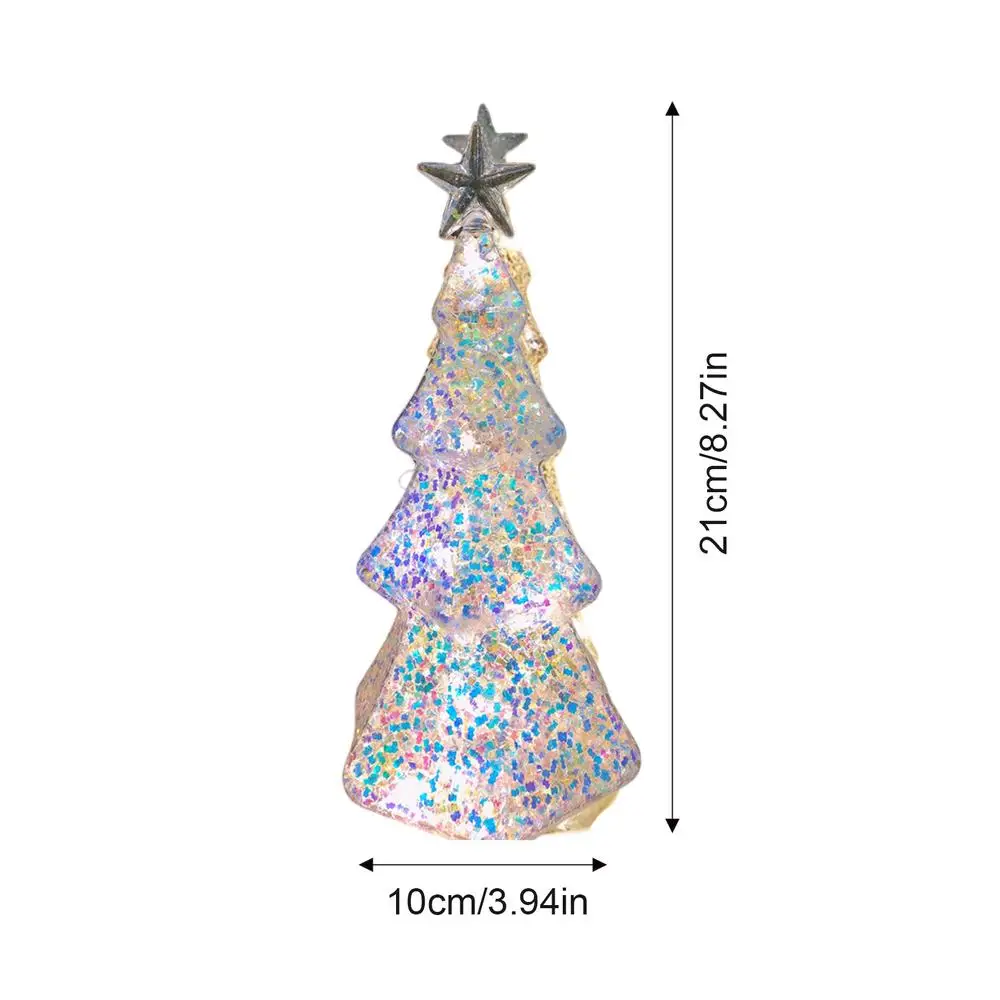 Lighted Glass Christmas Tree Decor Set 10 Lighted Glass Christmas Tree Decor Set - Image 10
