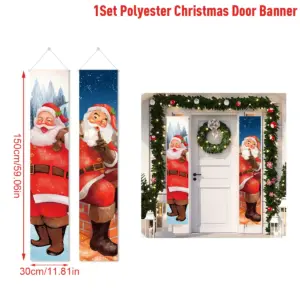 Festive Christmas Door Banner Set for 2024 37 Sd0941b2edb8f400d8a1decf3d363b777Y