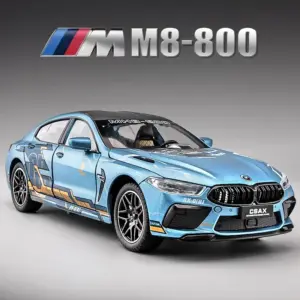 BMW M8 Supercar Die-Cast Model 1:24 Scale 15 Sd0a26f17431b430a98225634a9db0542R