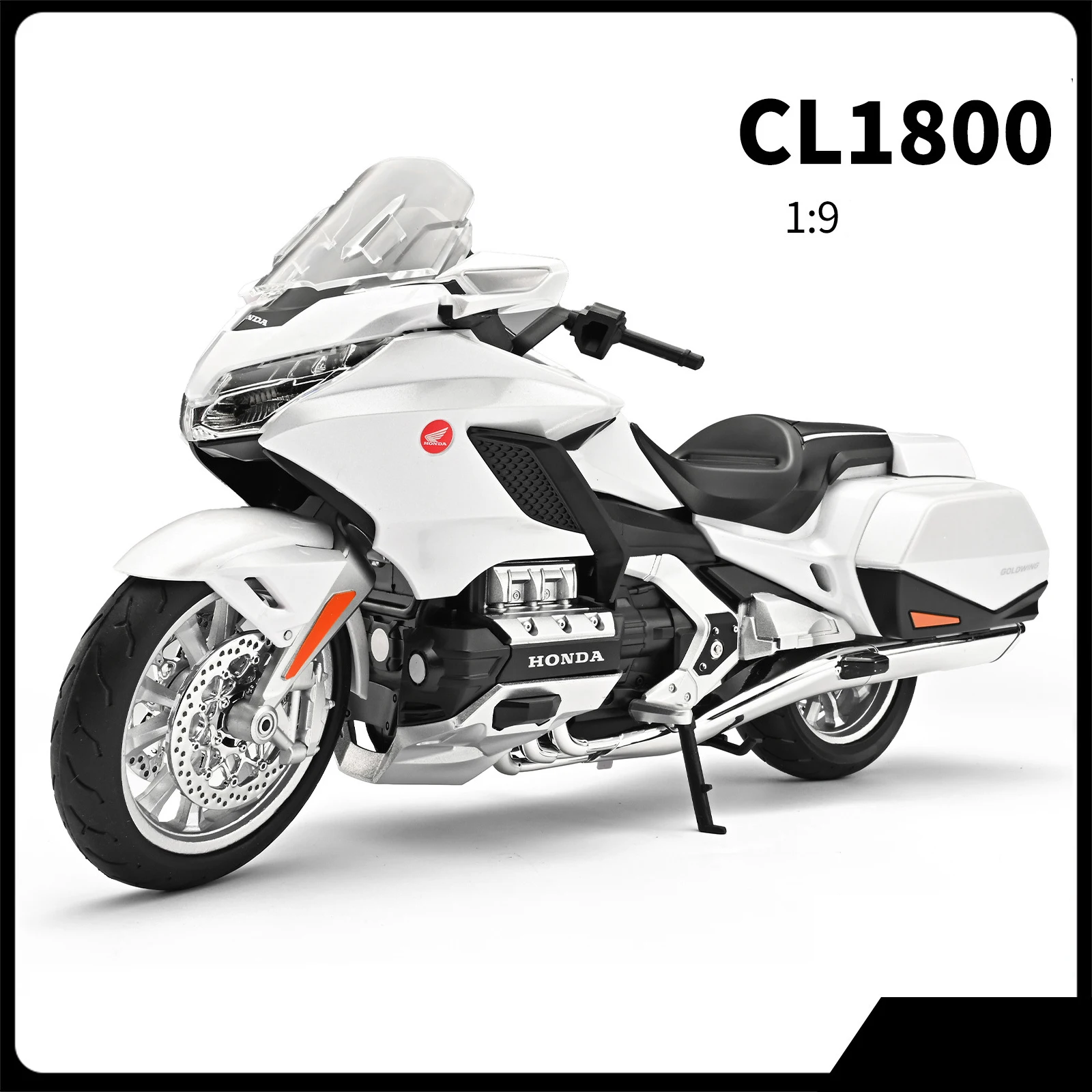 Red Honda Gold Wing Tour 1:9 Scale Model 7 Red Honda Gold Wing Tour 1:9 Scale Model - Image 7