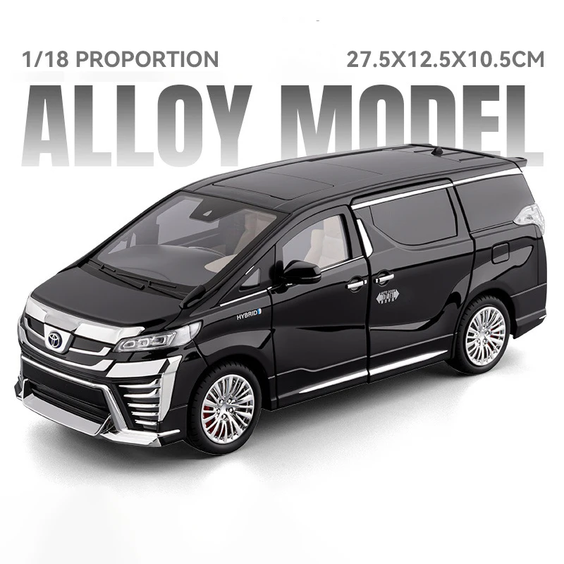 White Vellfire MPV Collectible Model in 1:18 Scale 6 White Vellfire MPV Collectible Model in 1:18 Scale - Image 6