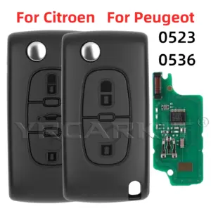 Peugeot Citroen Remote Key Fob 433.9 MHz