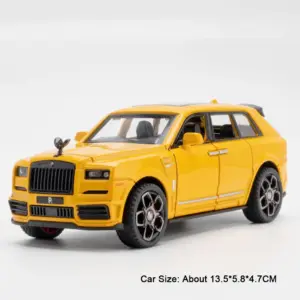 Rolls-Royce Cullinan 1:36 Diecast Model Black 17 Sd161bd63d93e4209b37a5990eb53e06fq
