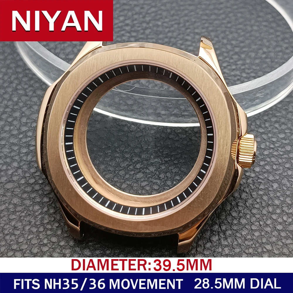 Durable 316L Stainless Steel Watch Case 39.5mm 18 Durable 316L Stainless Steel Watch Case 39.5mm - Image 18