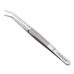 FUCHAO 148mm Precision Bend Tweezers