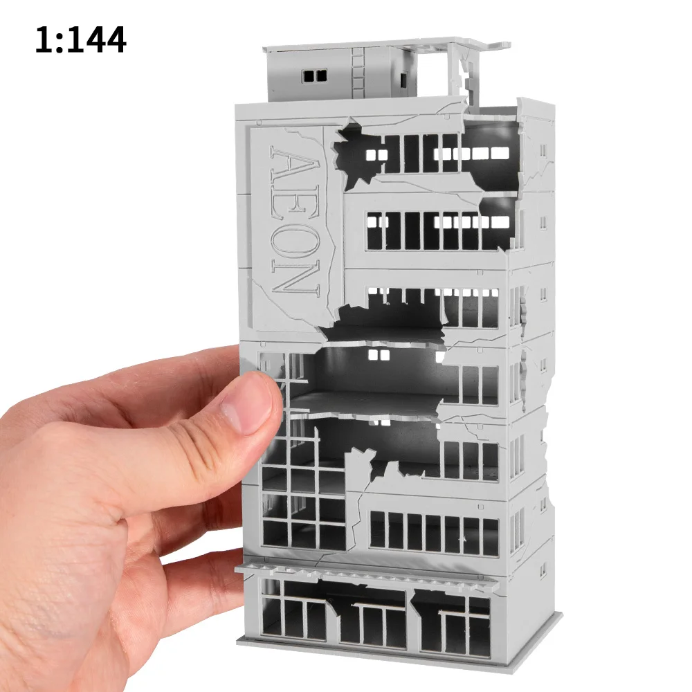 Battle-Worn AEON Building Scene Model 1:100/144 8 Battle-Worn AEON Building Scene Model 1:100/144 - Image 8