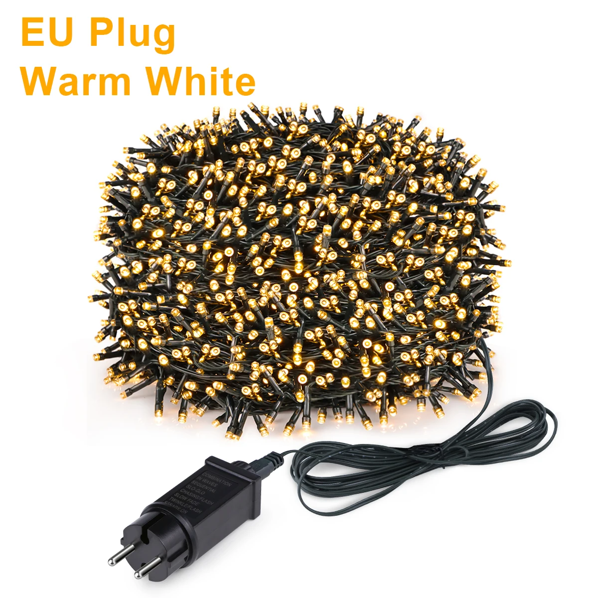 Outdoor RGB & Warm White LED String Lights 100m 8 Outdoor RGB & Warm White LED String Lights 100m - Image 8