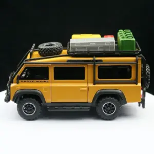 Yellow Land Rover Defender Diecast Model 1/32 Scale 14 Sd212770ca6724d6e93888107c16a49b58