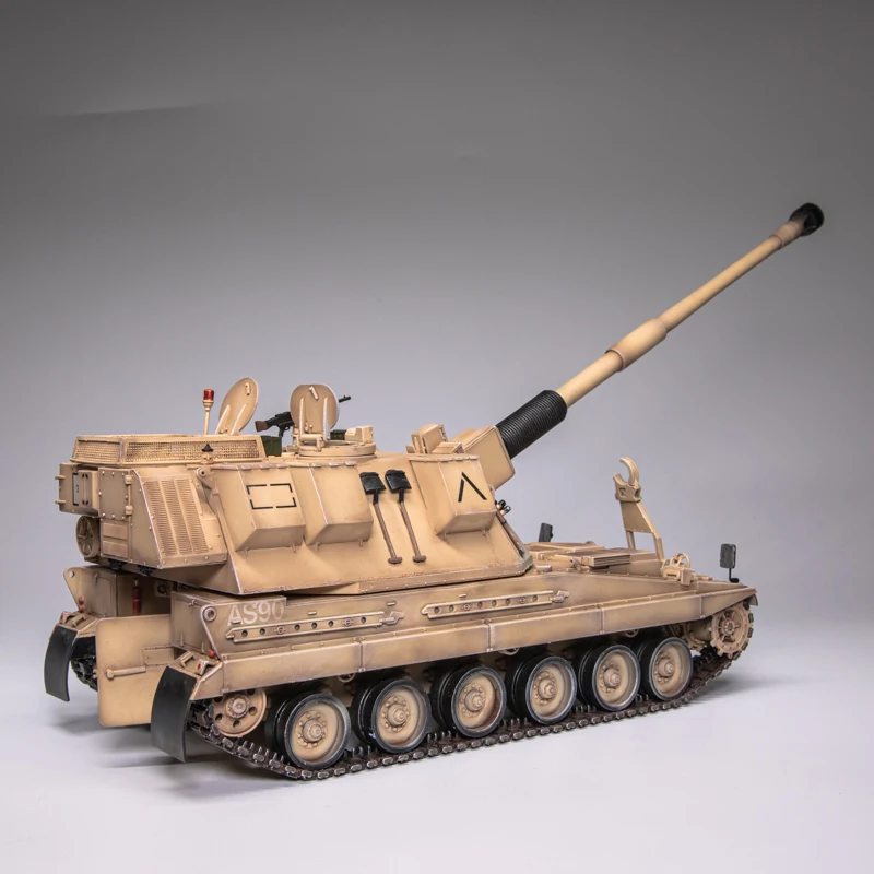 British Vickers AS90 155mm Model in Desert Tan 4 British Vickers AS90 155mm Model in Desert Tan - Image 4