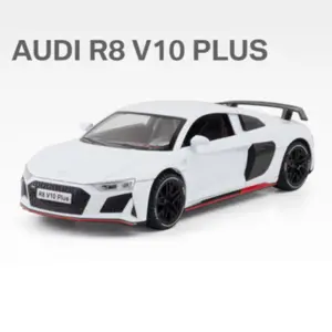 Audi R8 1:24 Diecast Model in Black 18 Sd286c6787aeb4b4e89f941c5830bdb1f9