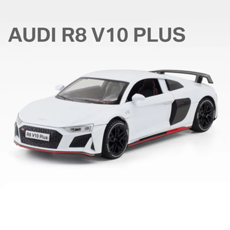 Audi R8 1:24 Diecast Model in Black 9 Audi R8 1:24 Diecast Model in Black - Image 9
