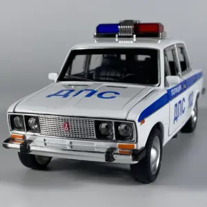 Vintage LADA 2106 Police Diecast Model 1:24 Scale 10 Sd309b74dcef8461bb31adc79b0ab232ew