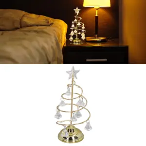 Elegant LED Christmas Tree Lamp in Gold or Silver 11 Sd32fee5691384d388a8234ac2b8ace9db