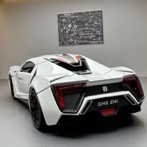1:24 LYKAN Hypersport Diecast Model Car 13 Sd332e822bb8b4cc288ccb99391b3d428u
