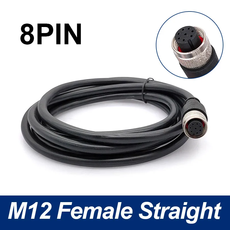 Waterproof M12 Sensor Connector Line 2m, 4/5/8-pin 7 Waterproof M12 Sensor Connector Line 2m, 4/5/8-pin - Image 7
