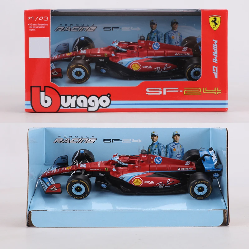 Ferrari SF24 #16 1:43 Diecast Model 6 Ferrari SF24 #16 1:43 Diecast Model - Image 6