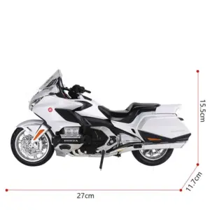 Red Honda Gold Wing Tour 1:9 Scale Model 14 Sd3f97e08593240eb9ff1aa94707247e5D