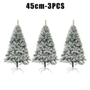 Frosted Snowy Flocked Christmas Tree 45cm 17 Sd410f6158bf04f09a4842e6b3c99de0bl