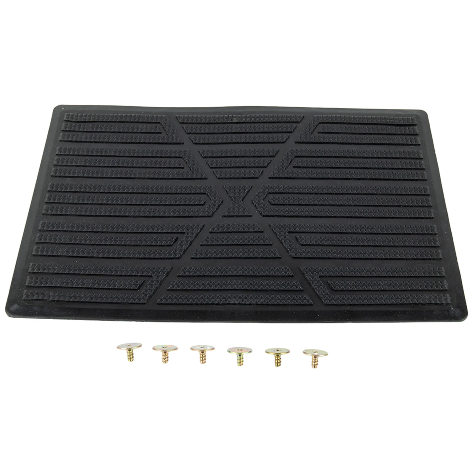 Durable Black PVC Car Floor Pad 23x15cm 4 Durable Black PVC Car Floor Pad 23x15cm - Image 4