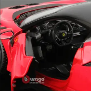 Yellow Ferrari SF90XX Stradale Diecast Model 1:24 Scale 11 Sd45fc62deec04b1f8477ce221099ac47g