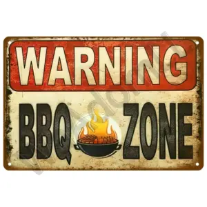 Vintage BBQ Metal Sign Collection 20x30 cm 52 Sd4880dd37d184c5dac1ac2e406c92f55E 1