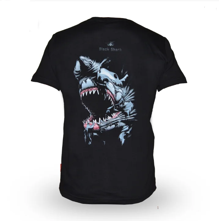 Black Shark Kamov T-Shirt for Men 3 Black Shark Kamov T-Shirt for Men - Image 3