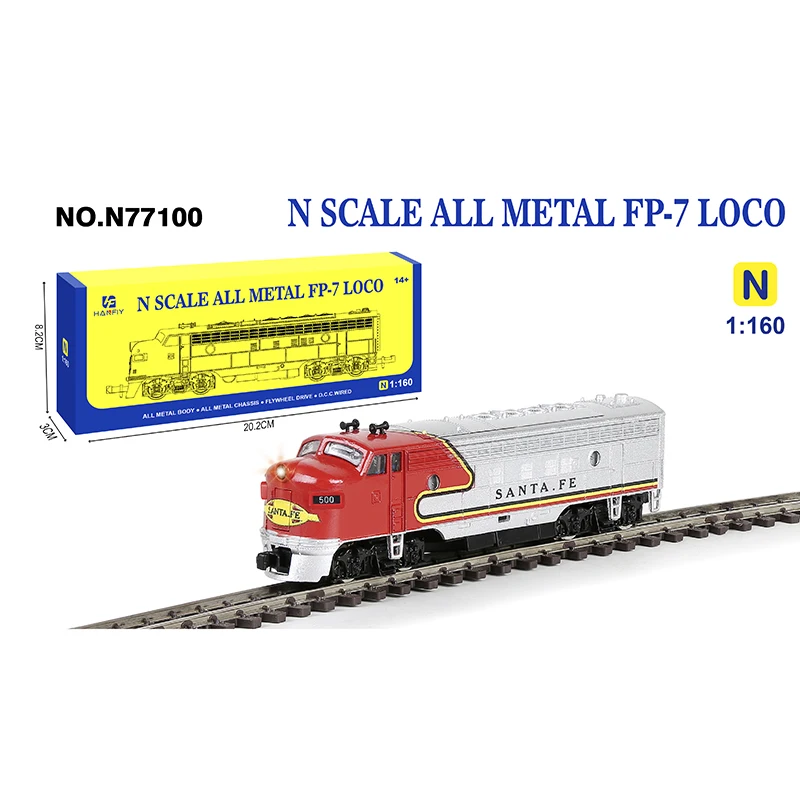 Vintage Red Diesel Locomotive N Scale Model 6 Vintage Red Diesel Locomotive N Scale Model - Image 6