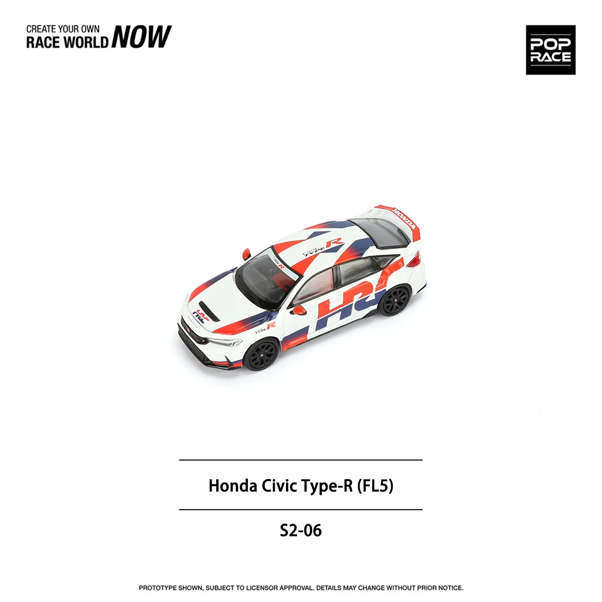 Honda Civic Type-R 1:64 Diecast Model 5 Honda Civic Type-R 1:64 Diecast Model - Image 5